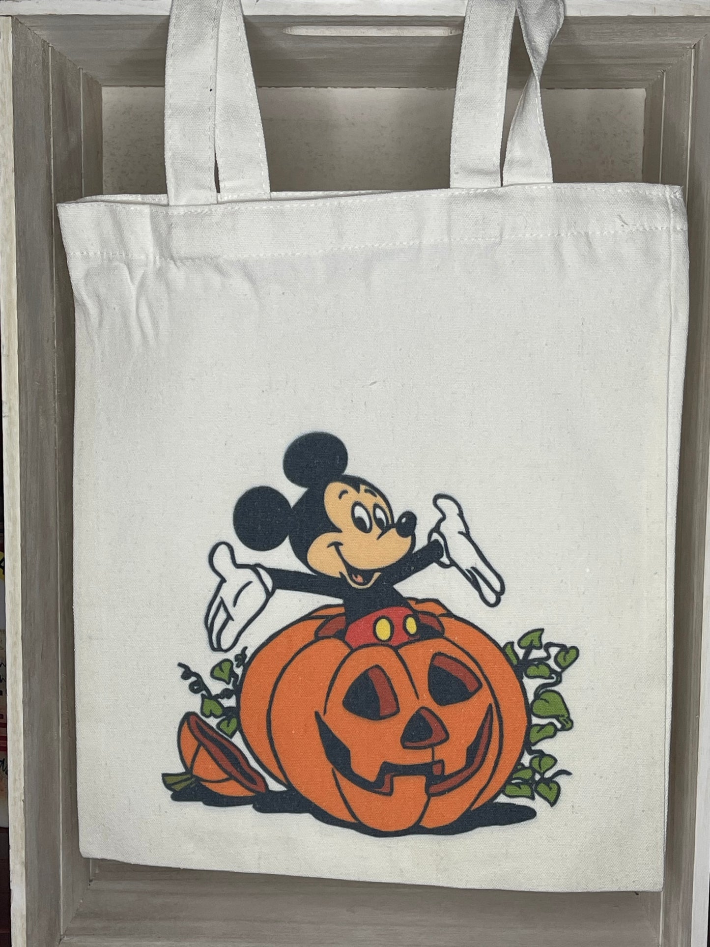 Tote (Mickey Mouse in Pumpkin Trick or Treat Bag)