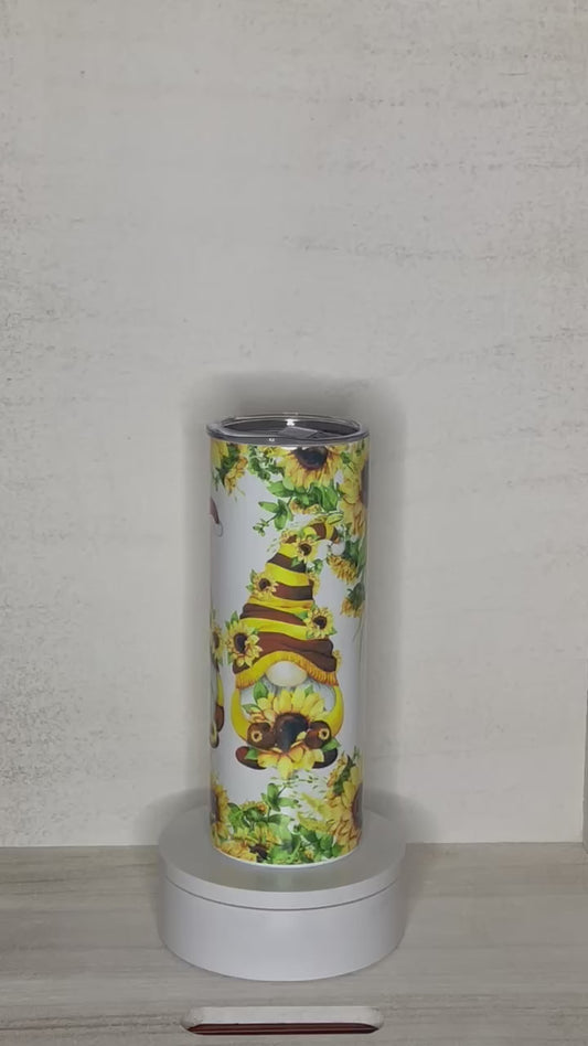 Sunflower Gnomes Tumbler