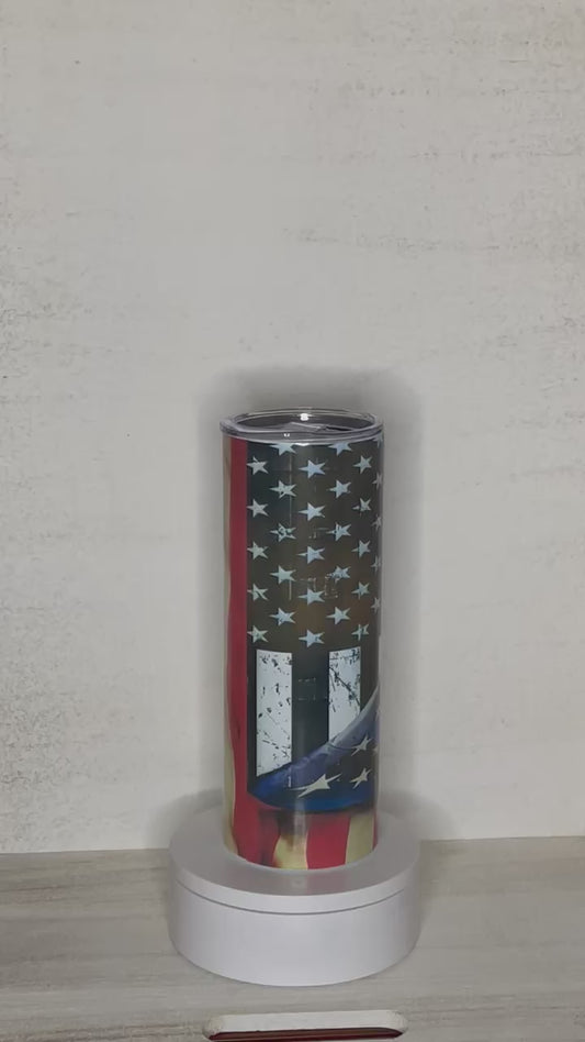 Patriotic Flag 1 Tumbler